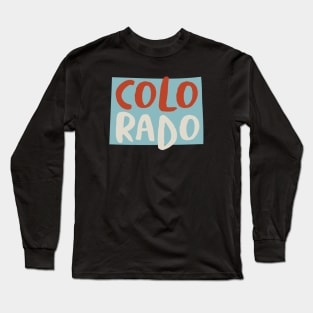 State of Colorado Long Sleeve T-Shirt